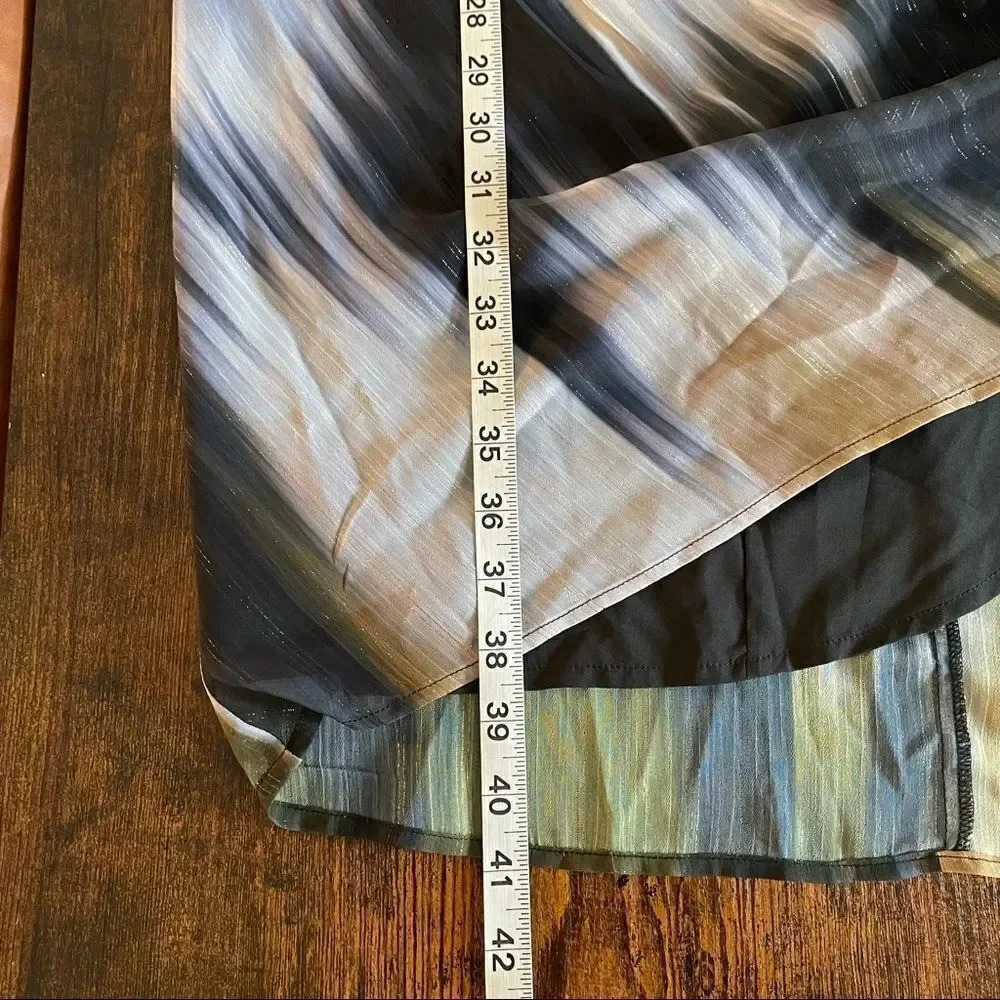 ONE33 SOCIAL MULTI COLOR HALTER TOP DRESS - Picture 13 of 16